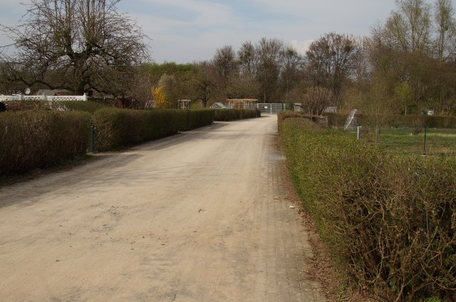 Überblick des Kleingartenvereins