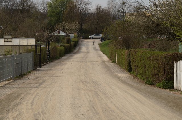 Überblick des Kleingartenvereins