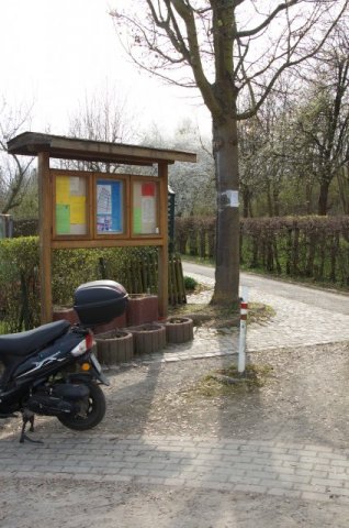Überblick des Kleingartenvereins