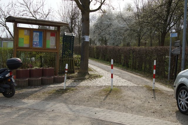 Überblick des Kleingartenvereins