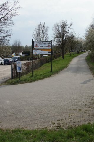 Überblick des Kleingartenvereins