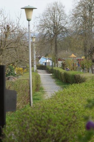 Überblick des Kleingartenvereins