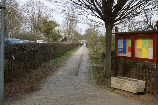 Überblick des Kleingartenvereins
